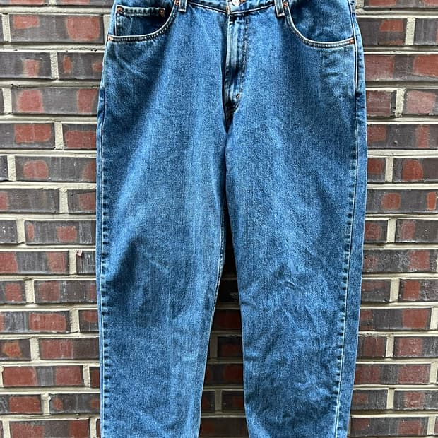 [36x30] 리바이스 550 릴렉스드핏 중청 데님 팬츠 루즈 테이퍼드