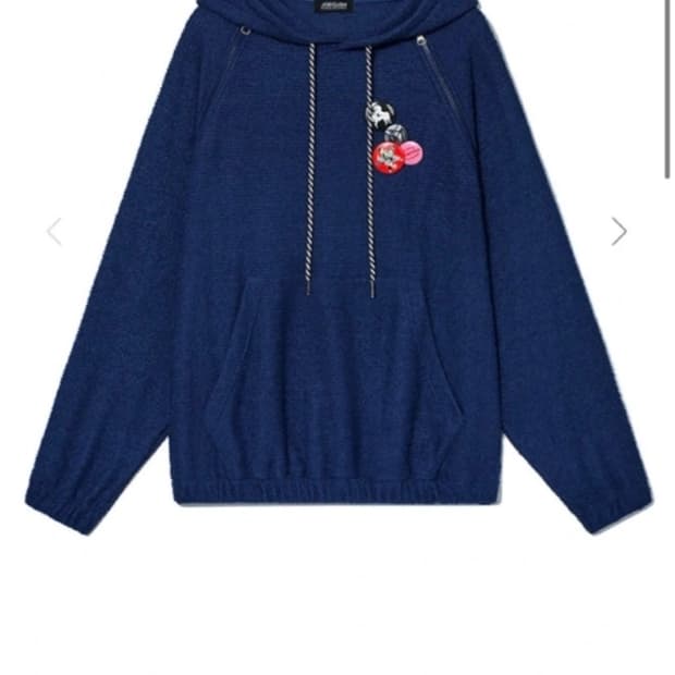 조거쉬 joegush Terry Cotton Hoodie (Navy)