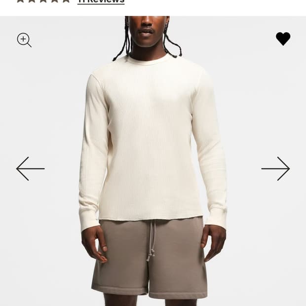 skims mens 와플 티 xs(한국기준 s-m)