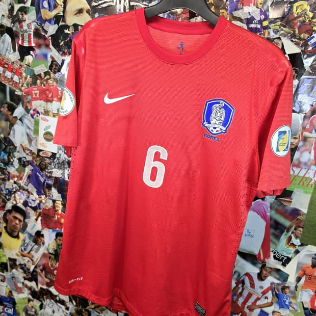 대한민국 12-14 하대성 어센틱 유니폼