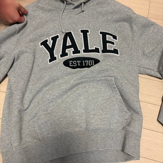 예일 후드티 Yale 