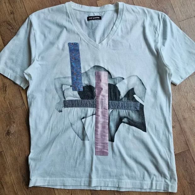 ***구매*** 라프시몬스 11ss 패치워크 반팔