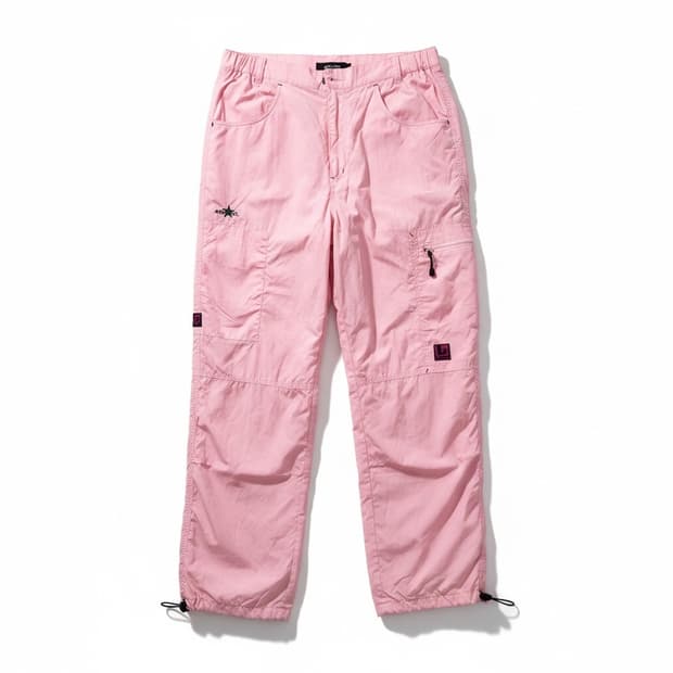 Teket 테켓 나일론 팬츠 핑크 M