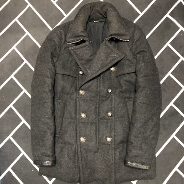 시스템옴므 리얼양가죽 무스팅코트/몽클레어 스톤 발망 프라다 구