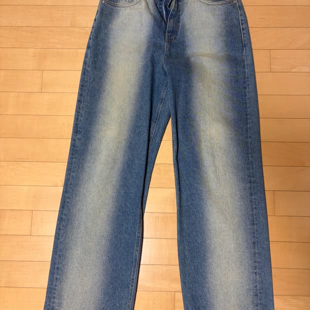 시그니처 트랙 워시드 팬츠