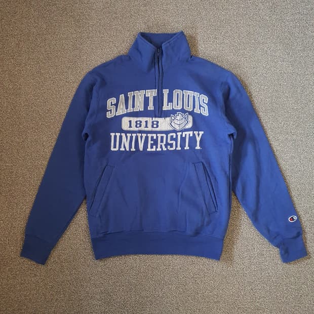 챔피온  스웨트셔츠 반집 기모 No.27