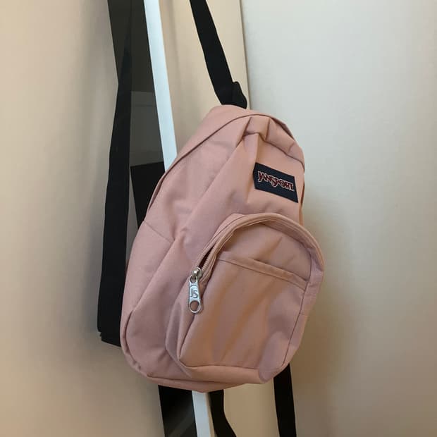 잔스포츠 미니 백팩 핑크 새제품 하프 파인트