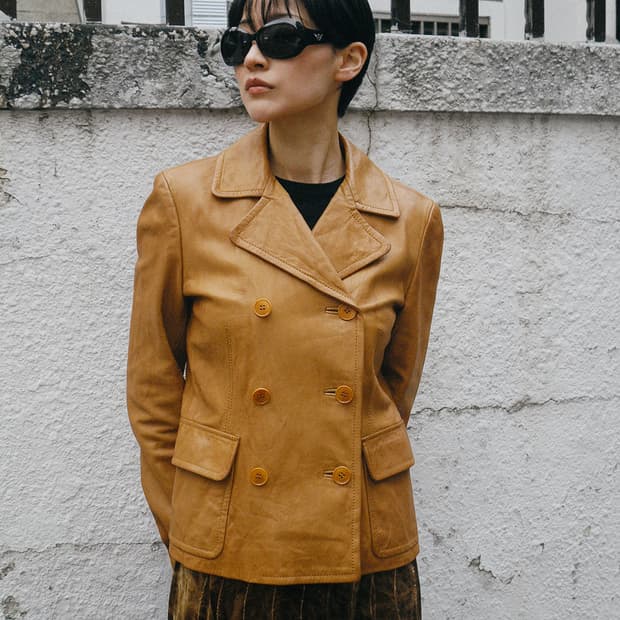 DKNY 양가죽 자켓