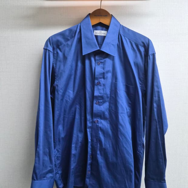110) 발렌시아가 블루 셔츠 팝니다