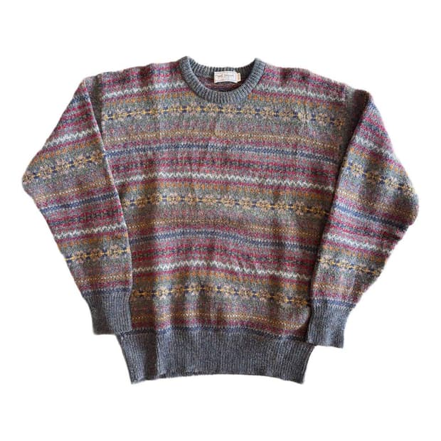 Paul Stuart vintage wool sweater