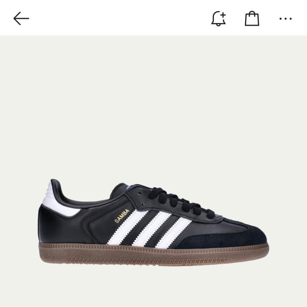아디다스 삼바 OG Black 275 판매합니다