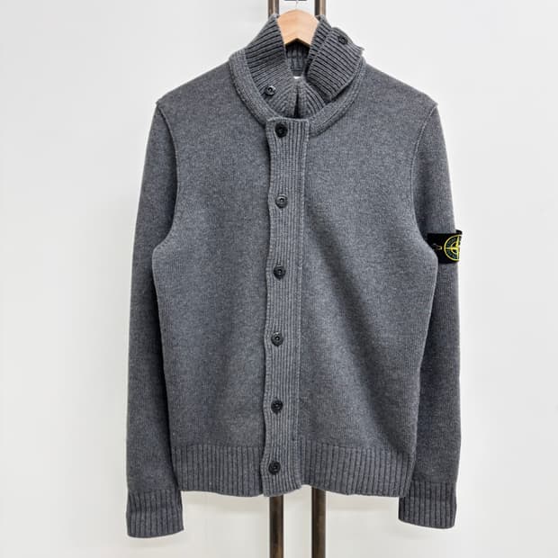 [L]스톤아일랜드 버튼집업 니트 가디건