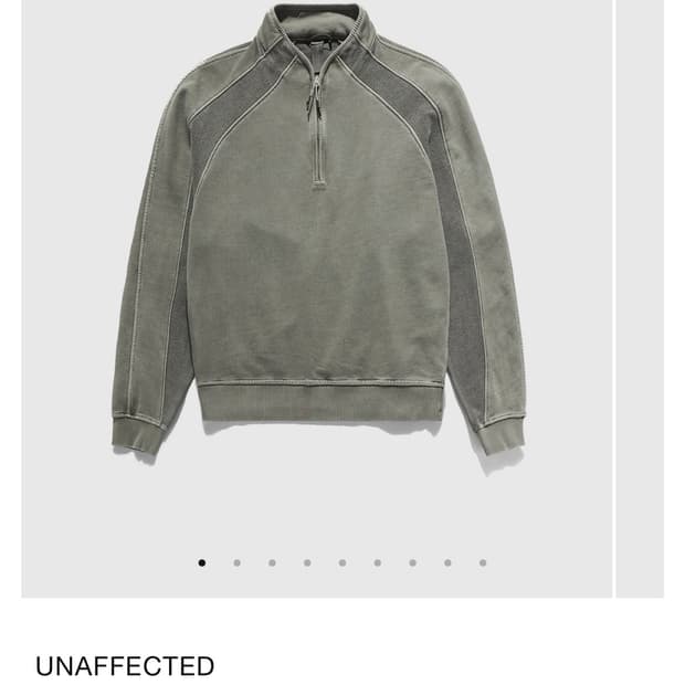 언어펙티드 하프 집업 (L)