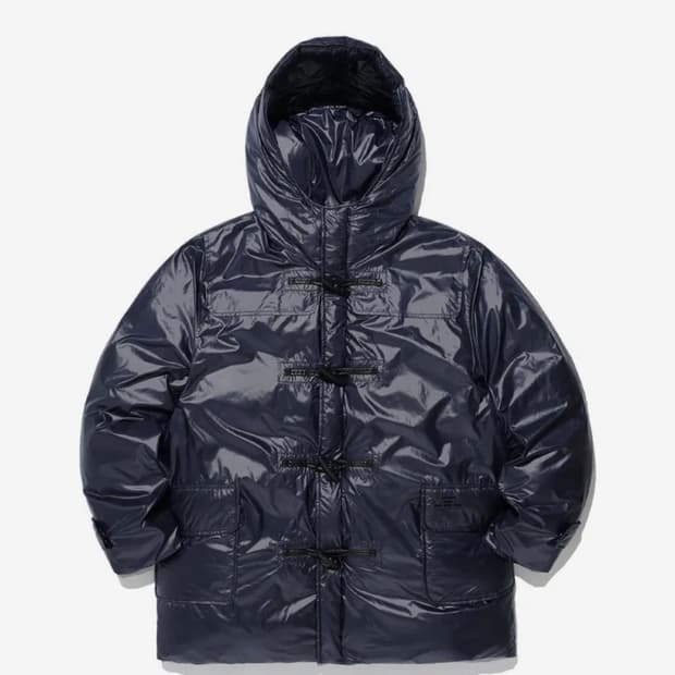FFATS DUFFLE PUFFER COAT_NAVY