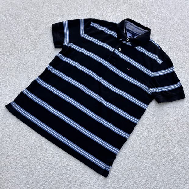 M 타미힐피거 반팔 카라 티셔츠 0323E