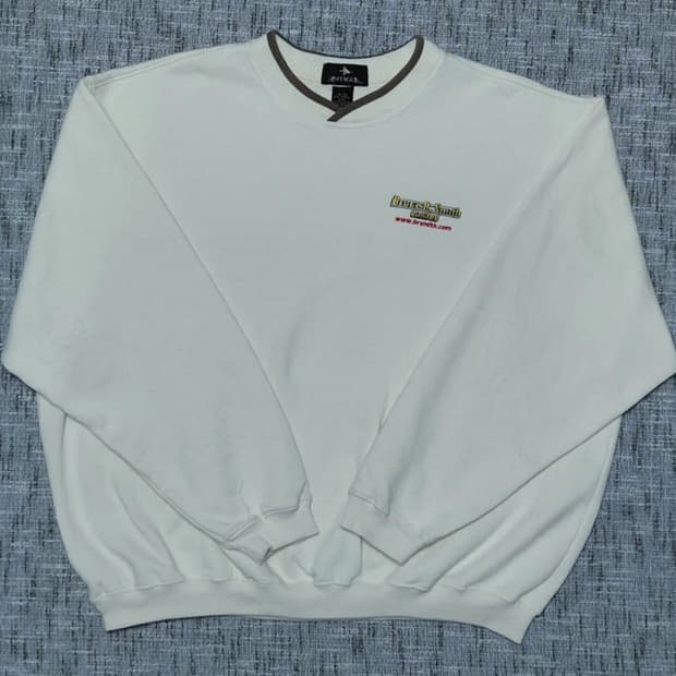 Antigua 기모 맨투맨 티셔츠 XL 아이보리