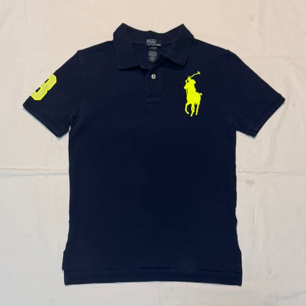 폴로 랄프로렌 빅포니 치프키프 카라티 네이비