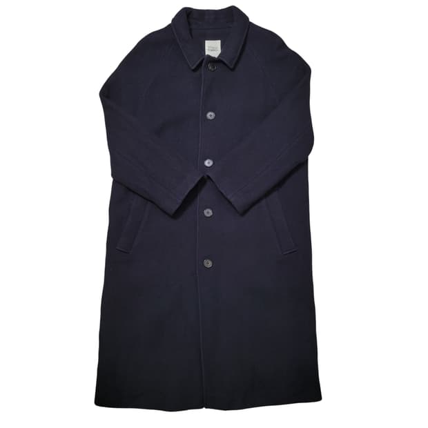 스튜디오톰보이 네이비 롱코트