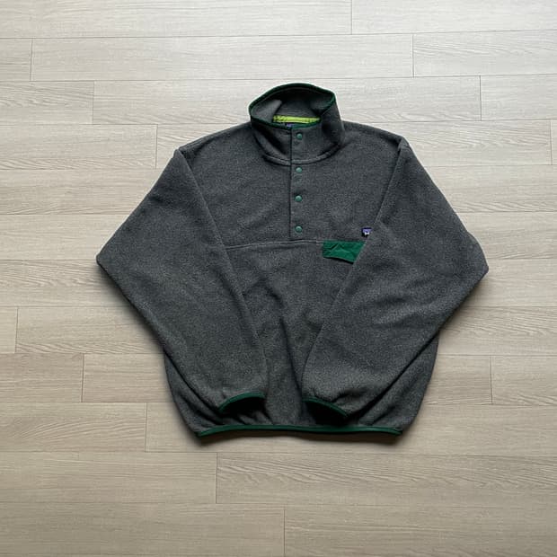 파타고니아 신칠라 그레이 그린 rare patagonia 빈티지