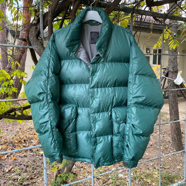 다이와피어 테크 백패커 다운 패딩 L 그린