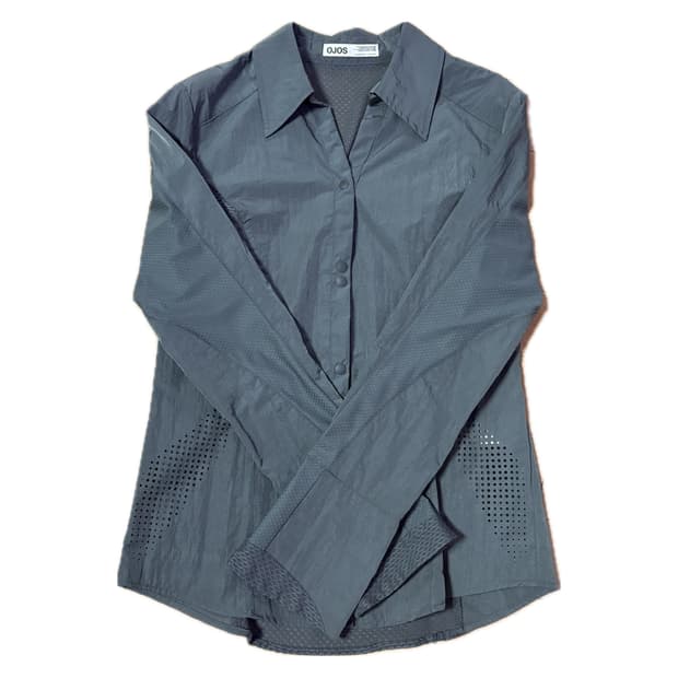 [오호스 OJOS] 오호스 AIRY DOUBLE SNAP SHIRT