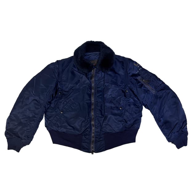 빈티지 90s 알파인더스트리 B-15C 항공자켓 네이비 40