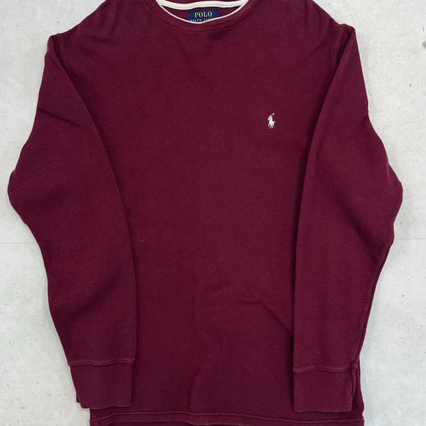 폴로 랄프로렌 와플 롱슬리브 M 남여공용