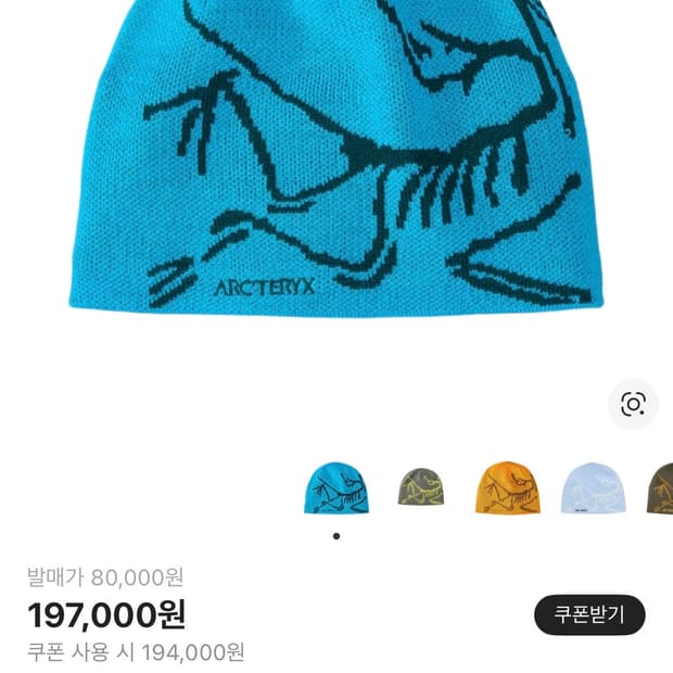 아크테릭스 비니 버드 헤드 토크 블루 테트라