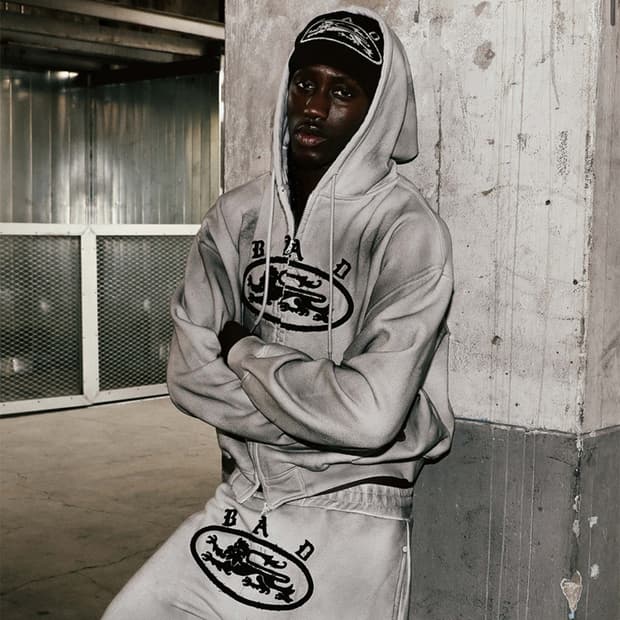 배드블러드 라이온 패치 집업 팬츠