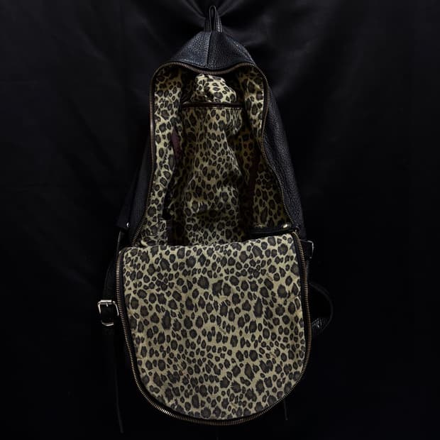 Japanese leather backpack