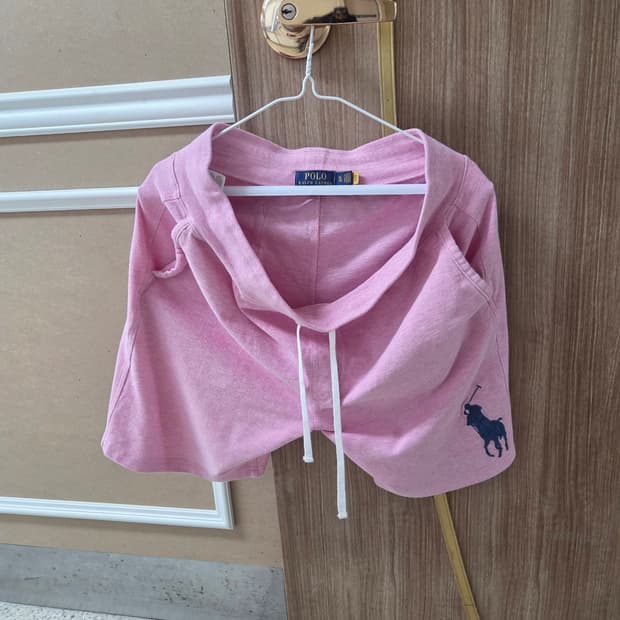 폴로 연핑크 반바지 XL