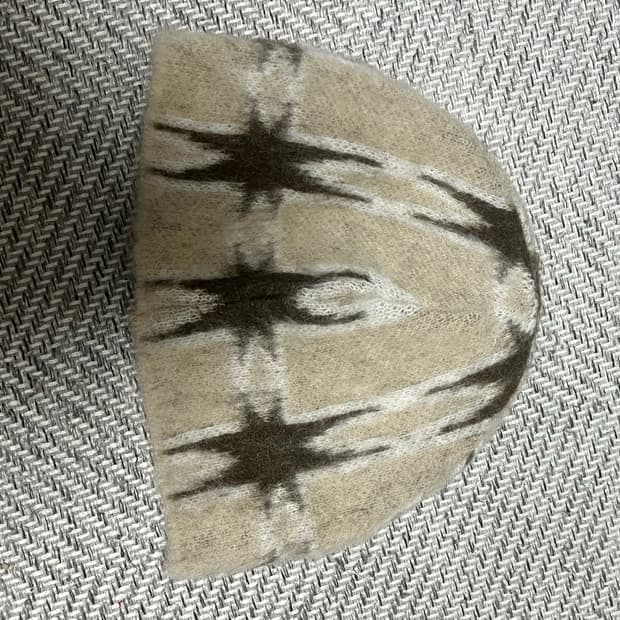 Cost Per Kilo Angora Beanie 코스트퍼킬로 스타 체크