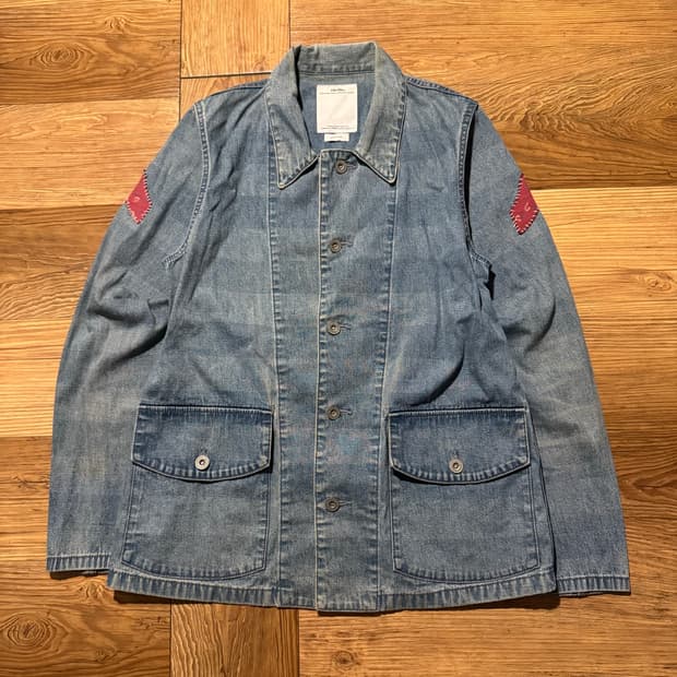 visvim 비즈빔 인디고 코포럴 자켓 아카이브
