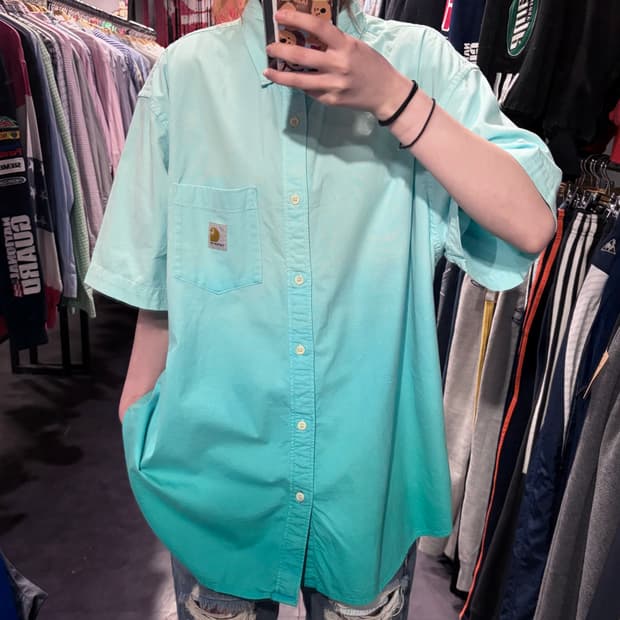 [IM] Carhartt 칼하트 반팔 셔츠 민트