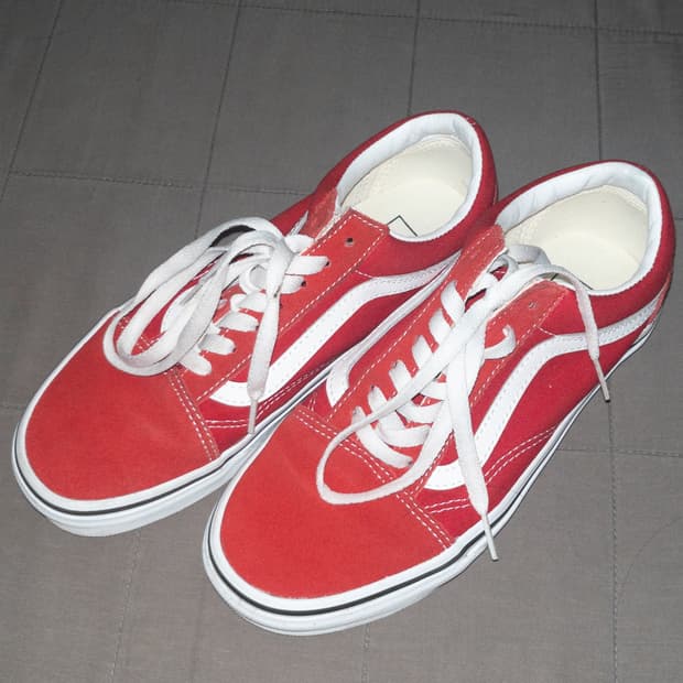 반스 올드스쿨 레드