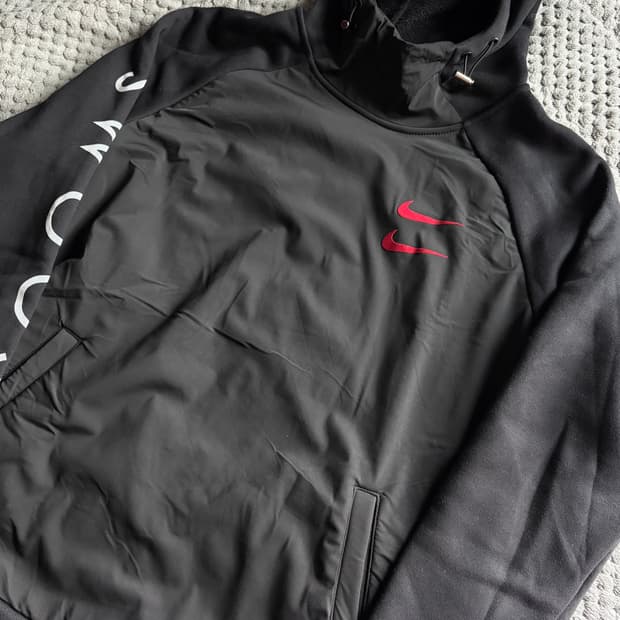 나이키 더블 스우시 웜업 바람막이
