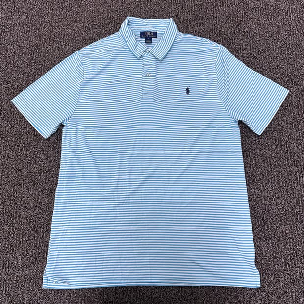 POLO 폴로 랄프로렌 스트라이프 기능성 반팔티셔츠 XL