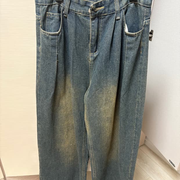 빈티지 핀턱 팬츠