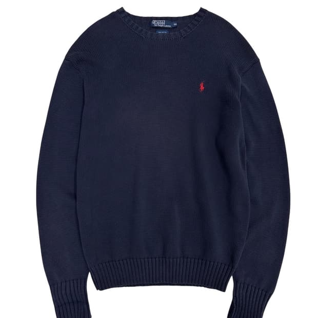 00s 폴로 니트 네이비 (L)