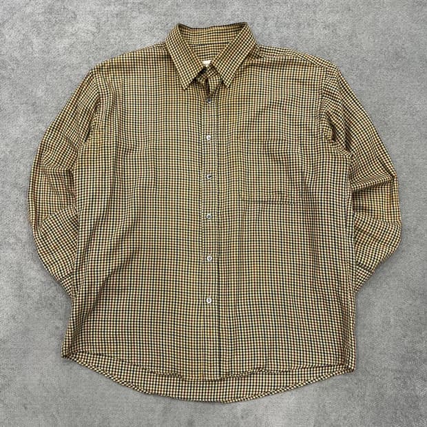 105 루돌프 발렌티노 체크셔츠