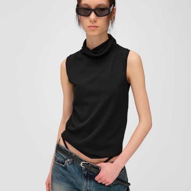 Loadingroom scarf knit top - 0사이즈 구매 원해요
