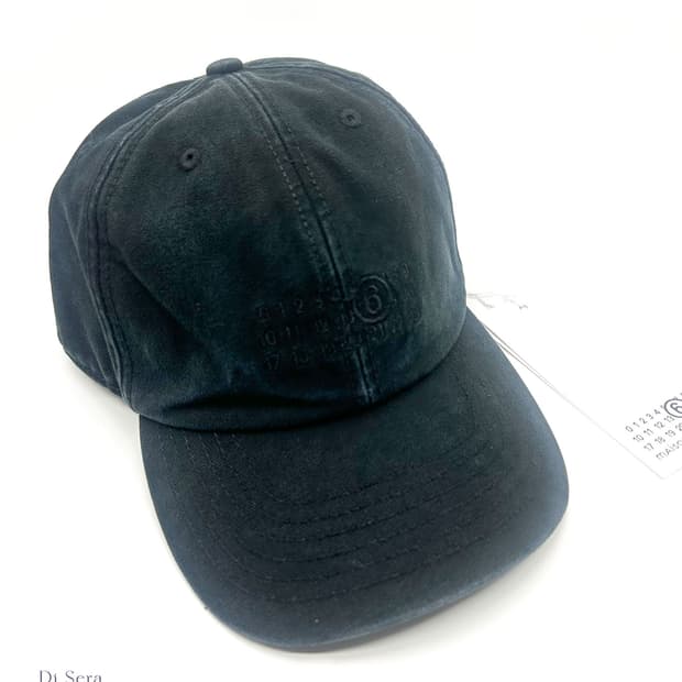 Mm6 마르지엘라 모자 M 블랙 SH0TC0005M35346899