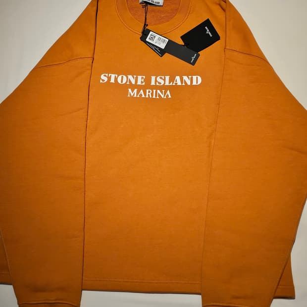 스톤아일랜드 마리나 크루넥 스웨트셔츠 (새 상품)