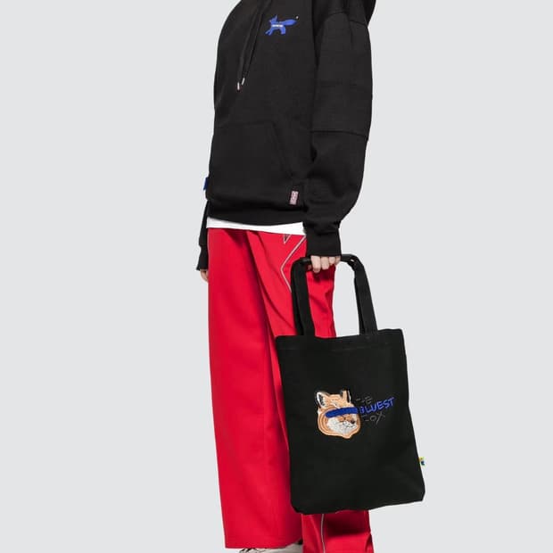 아더에러 x 메종키츠네 폭스헤드 토트백