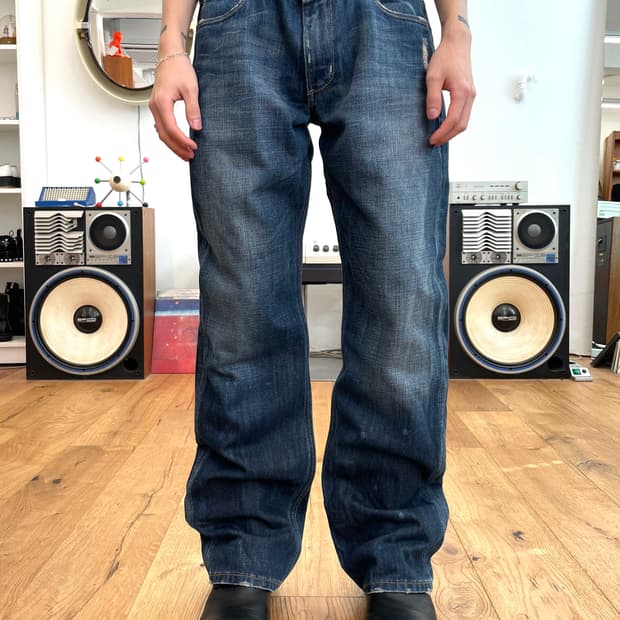 [33] 아르마니 익스체인지 스트레이트 데님 팬츠