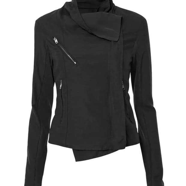 플레어업 바이커자켓 Asymmetrical Biker Jacket
