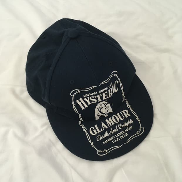 Hysteric Glamour 히스테릭 글래머 HYS 위스키 자수 캡