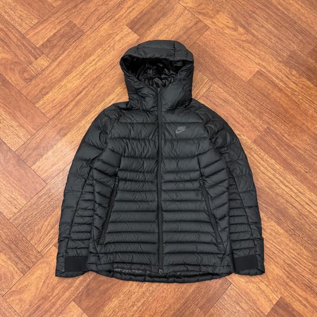 M(95~100) 나이키 NSW 블랙 다운필 경량 패딩 자켓 
