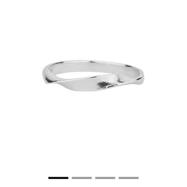 호수호수 Reed ring 19호 실버