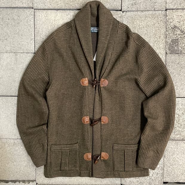 폴로 랄프로렌 하운드투스 숄카라 더플 가디건